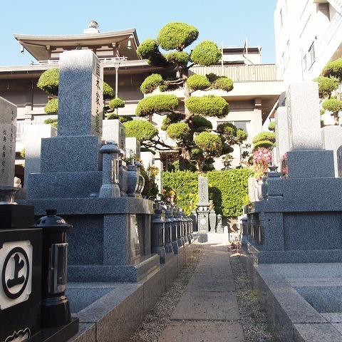 龍渕寺墓地